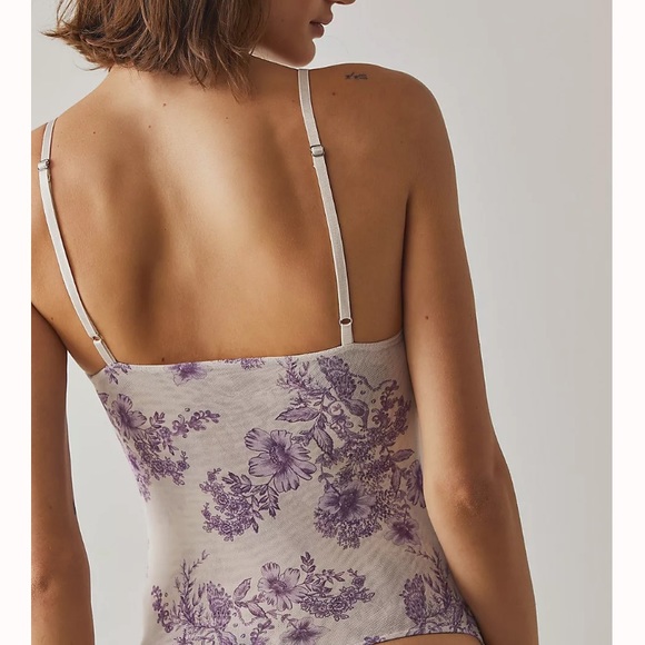 NWOT free people night rhythm bodysuit - Picture 2 of 8